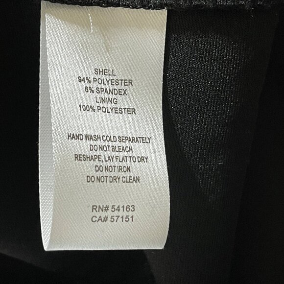 Jessica Howard Womens Shimmer V-Neck Sheath Dress Size 10 Cocktail Party - Picture 7 of 8